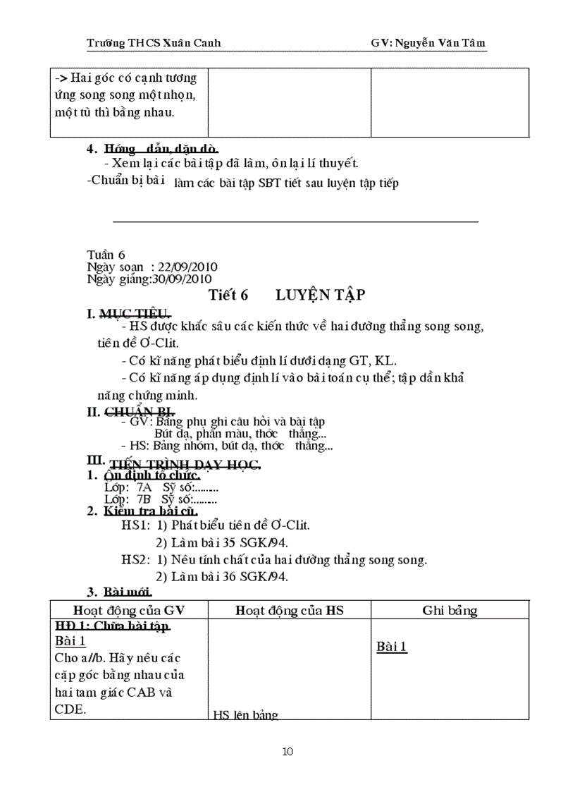 image for page Giáo án buổi 2 Hình 7 cả năm