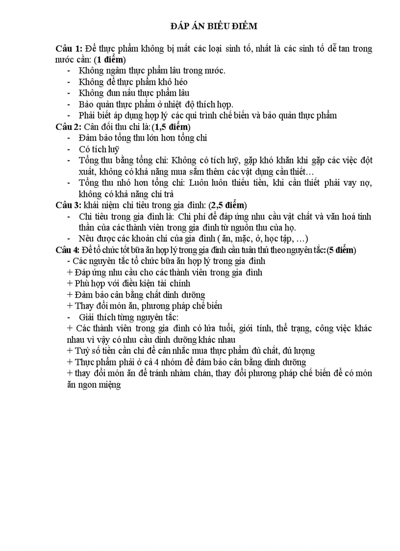 image for page Đề kiểm tra môn công nghệ lớp 6