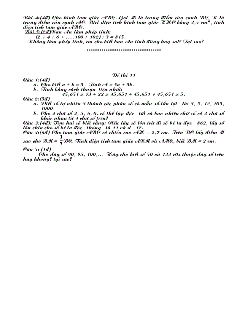 image for page Đề thi học sinh giỏi toán lớp 5