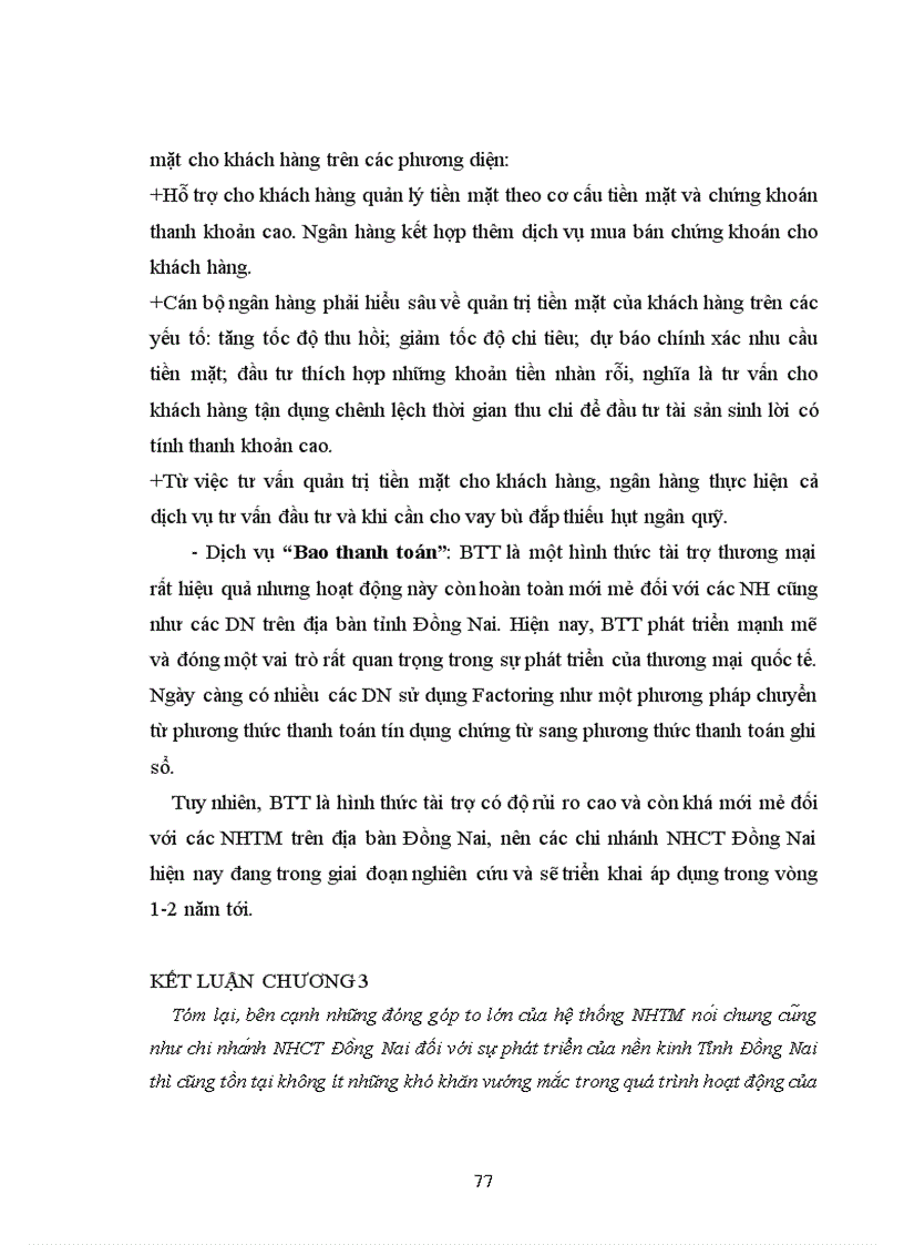 image for page Phát triển dịch vụ ngân hàng tại chi nhánh Ngân Hàng Công Thương Đồng Nai