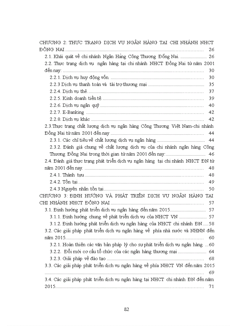 image for page Phát triển dịch vụ ngân hàng tại chi nhánh Ngân Hàng Công Thương Đồng Nai