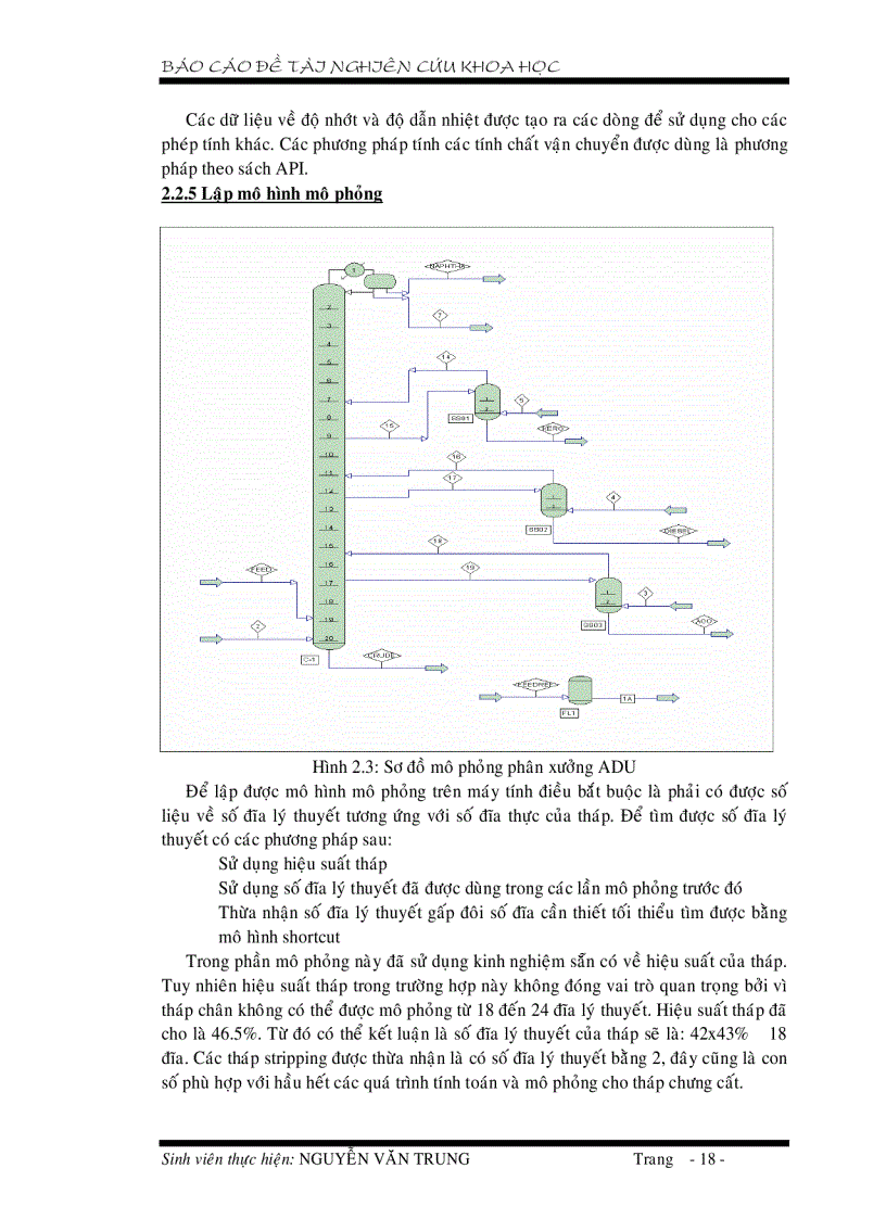 image for page Nghiên cứu khả năng ứng dụng của phần mềm mô phỏng Pro II