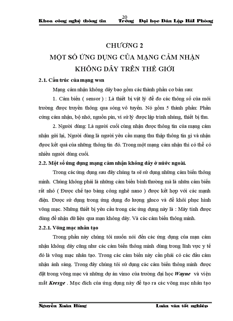 image for page Xây dựng ứng dụng của mạng cảm nhận không dây