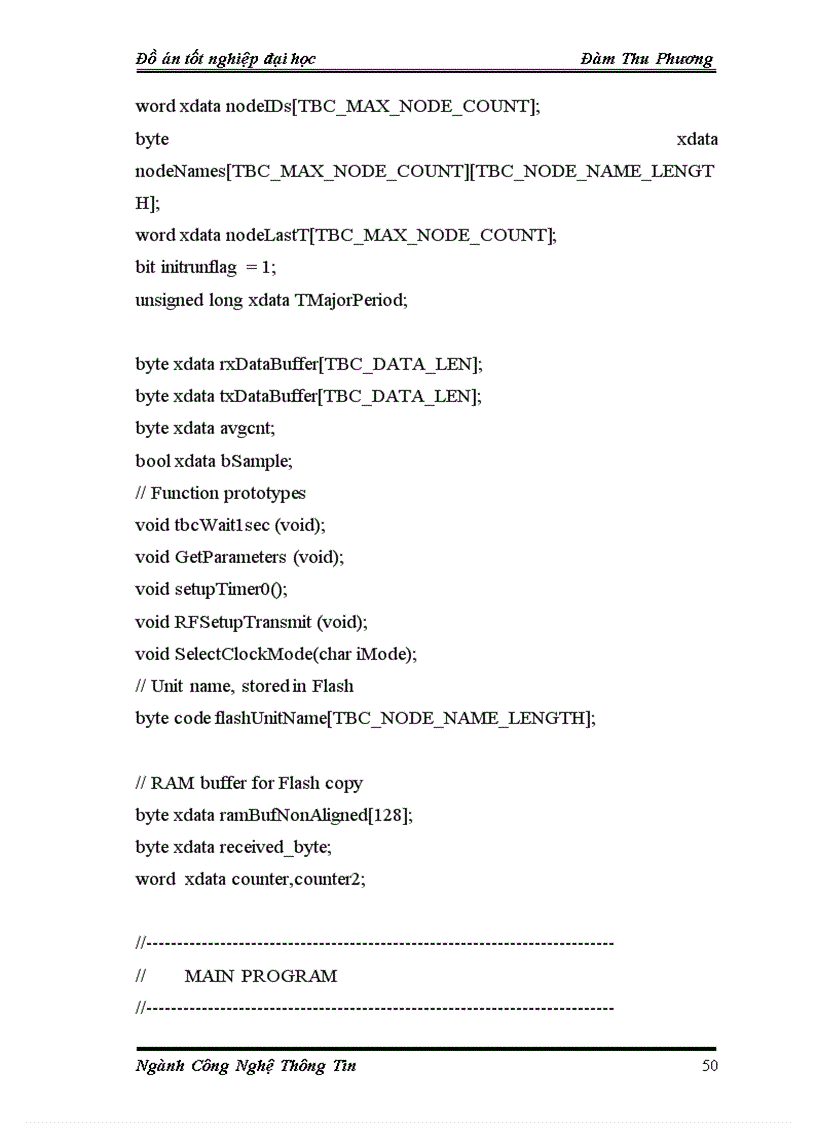 image for page Tìm hiểu và viết phần mềm nhúng cho nút mạng không dây dạng Ad hoc Chủ đề Tiết kiệm năng lượng