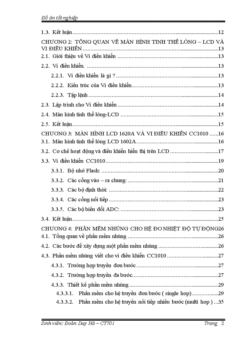 image for page Chương trình thu nhận xử lý dữ liệu cảnh báo sự cố trên nút mạng cảm nhận không dây hiển thị bằng màn hình tinh thể lỏng lcd