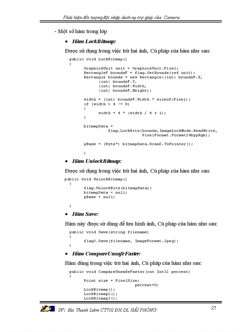 image for page Phát hiện đối tượng đột nhập dưới sự trợ giúp của camera