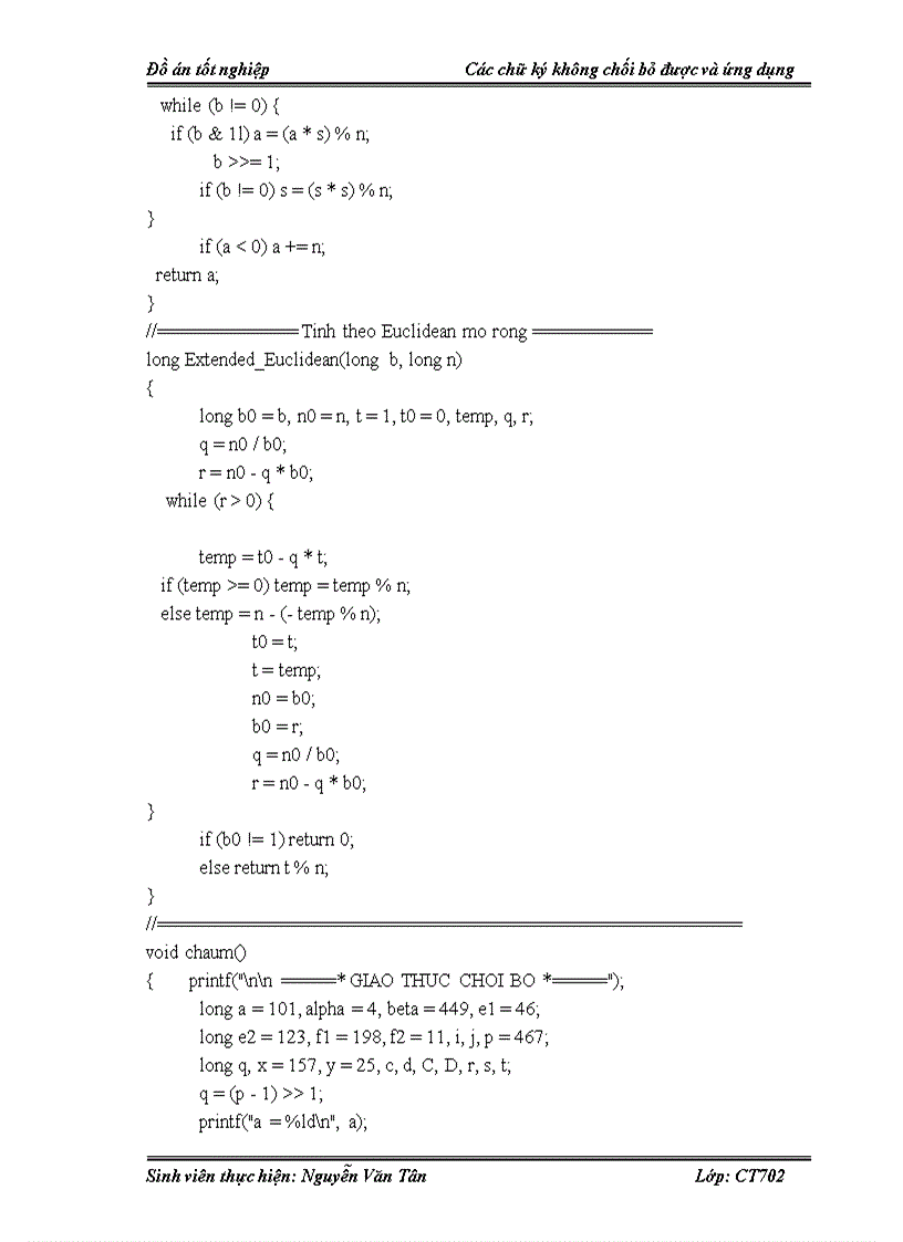 image for page Các chữ ký không chối bỏ được và ứng dụng
