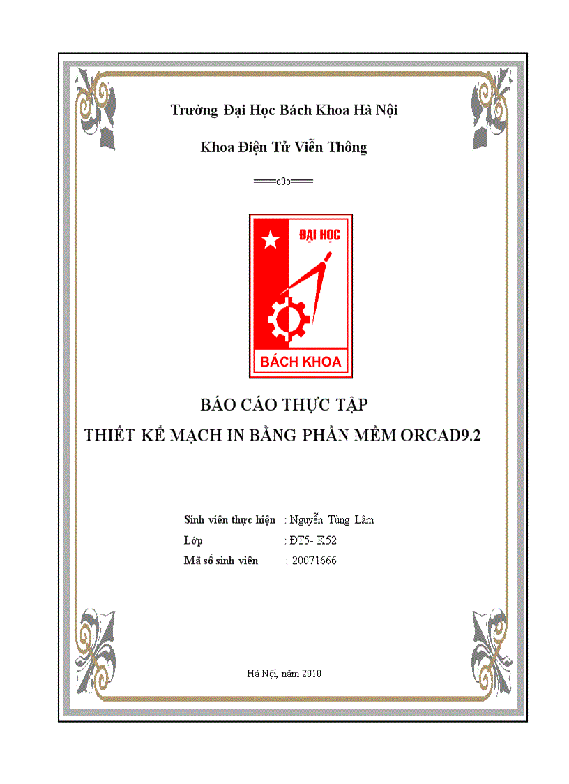 image for page Thiết kế sơ đồ nguyên lý và mach in cho Mạch điều khiển đèn chạy dùng 4017 bằng phần mềm Orcad 9 2