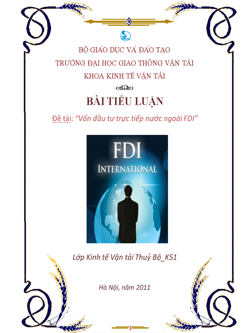 image for page Vốn đầu tư trực tiếp nước ngoài FDI