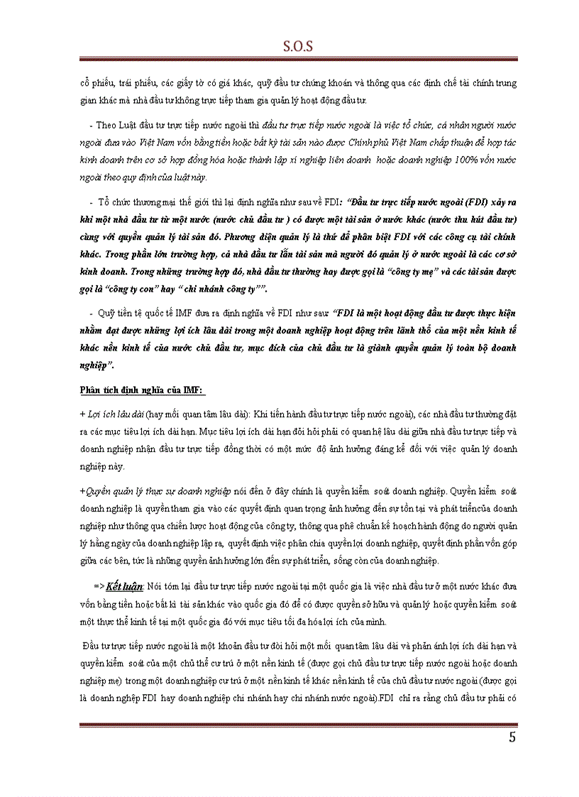 image for page Vốn đầu tư trực tiếp nước ngoài FDI