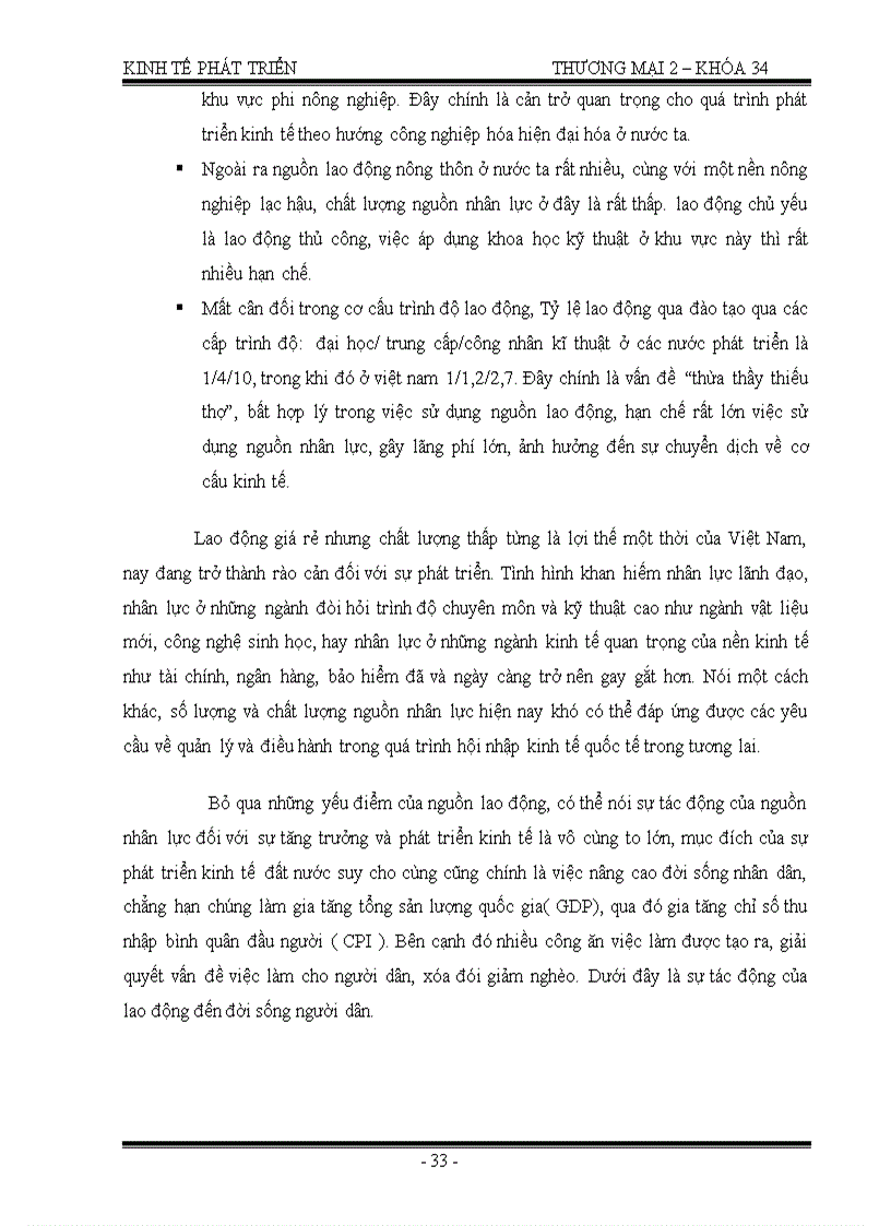 image for page Đóng góp của lao động và tài nguyên thiên nhiên trong sự tăng trưởng và phát triển kinh tế của Việt Nam