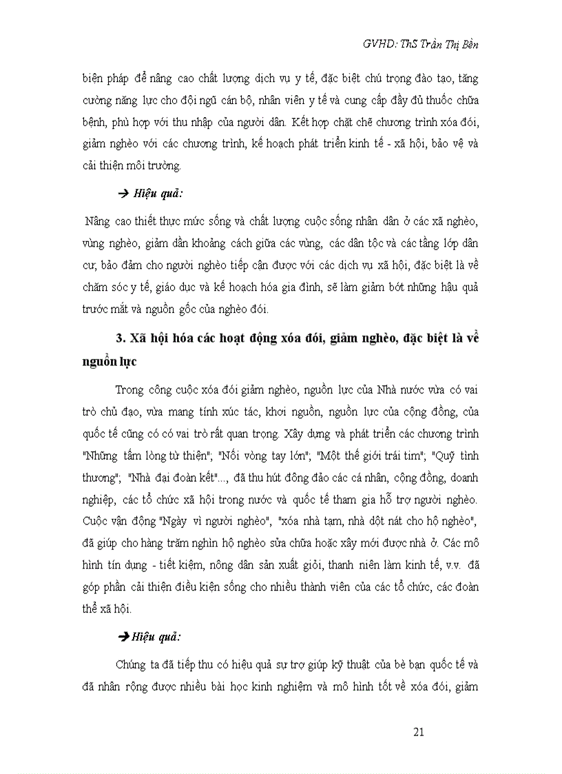 image for page Đề ra các biện pháp chính sách để giải quyết tình trạng đói nghèo trong đó nổi bật là khu vực miền Trung
