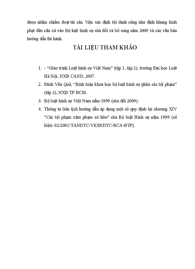 image for page Bài tập hình sự modul 2 giải quyết tình huống