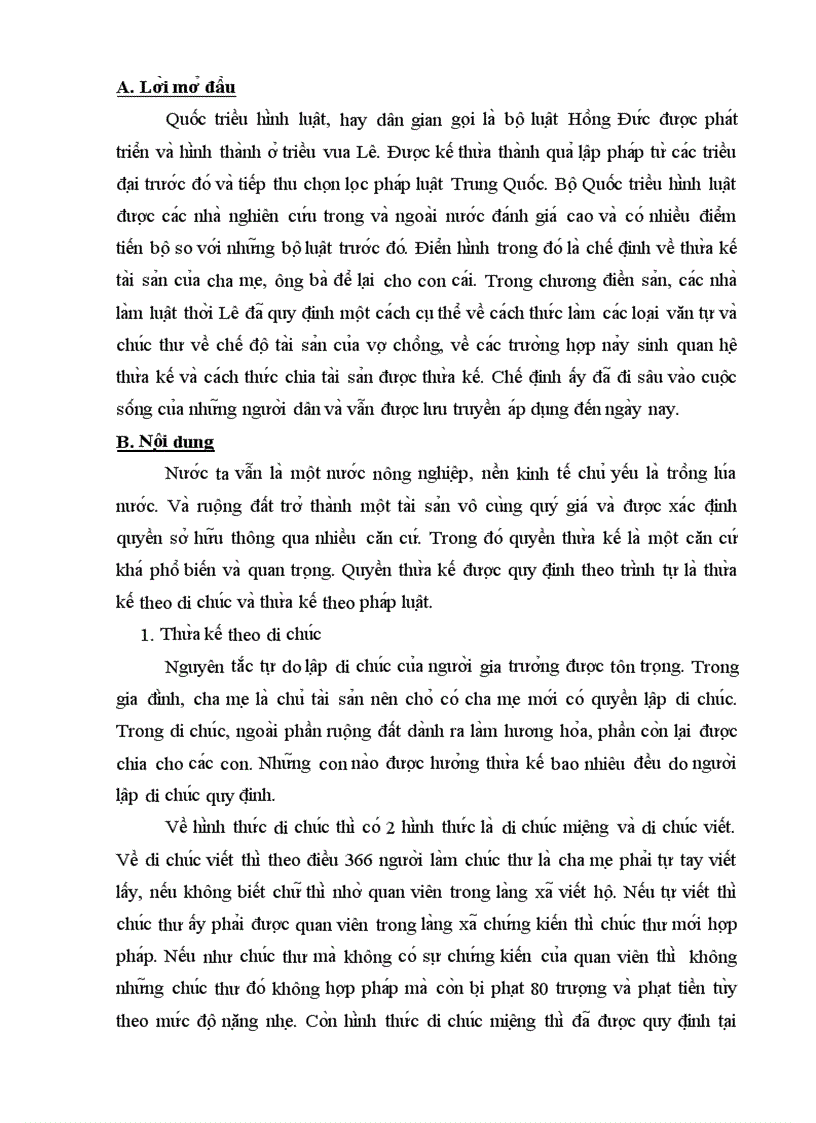 image for page Chế định về thừa kế trong quốc triều hình luật ưu điểm và hạn chế