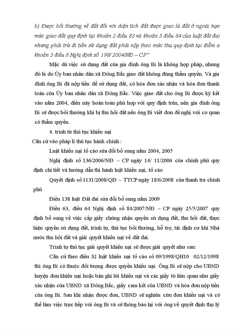 image for page Bài tập lớn học kỳ luật đất đai