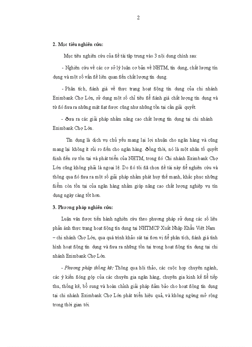 image for page Giải pháp nâng cao chất lượng tín dụng tại ngân hàng thương mại cổ phần xuất nhập khẩu việt nam chi nhánh chợ lớn