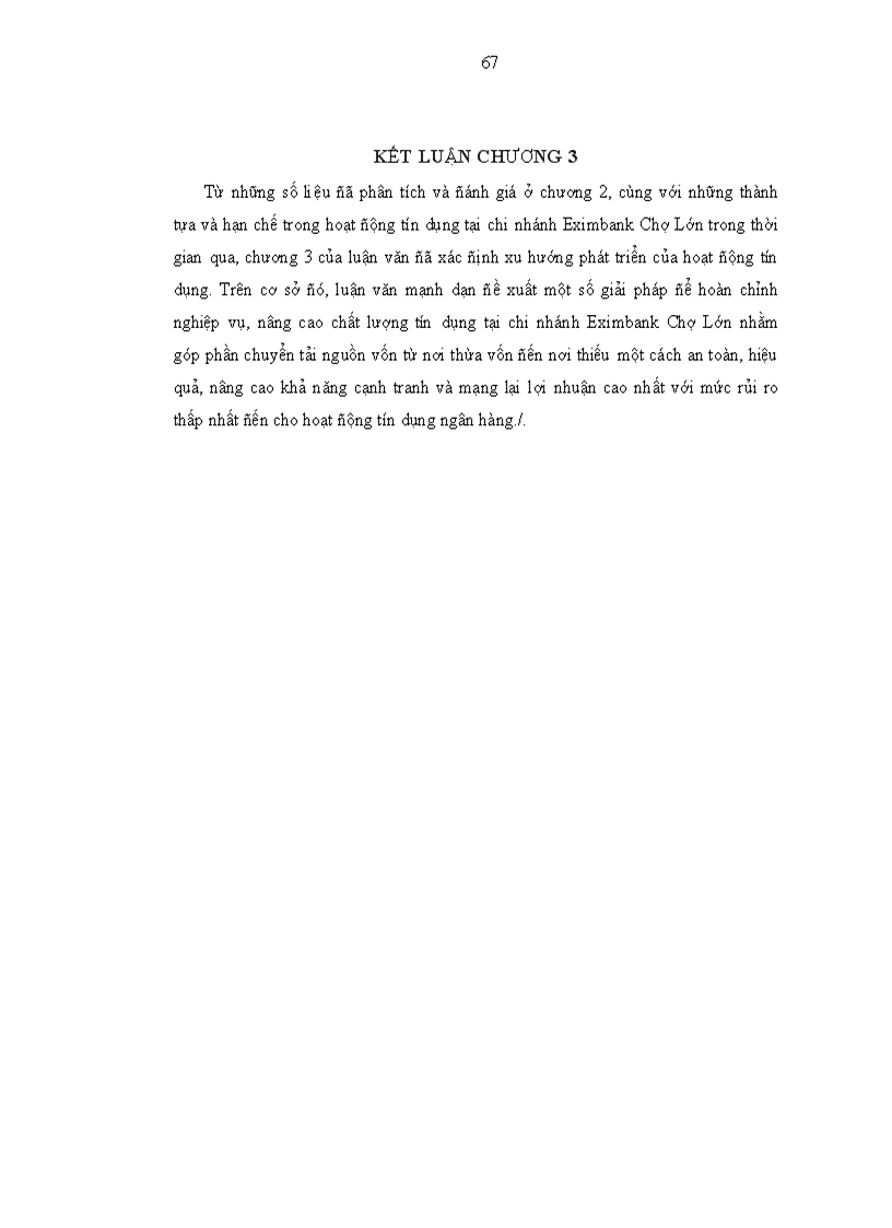 image for page Giải pháp nâng cao chất lượng tín dụng tại ngân hàng thương mại cổ phần xuất nhập khẩu việt nam chi nhánh chợ lớn