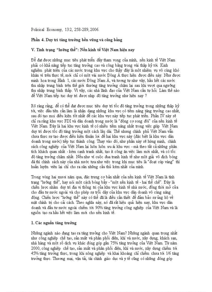 image for page Harvard University Report About Vietnam Economic