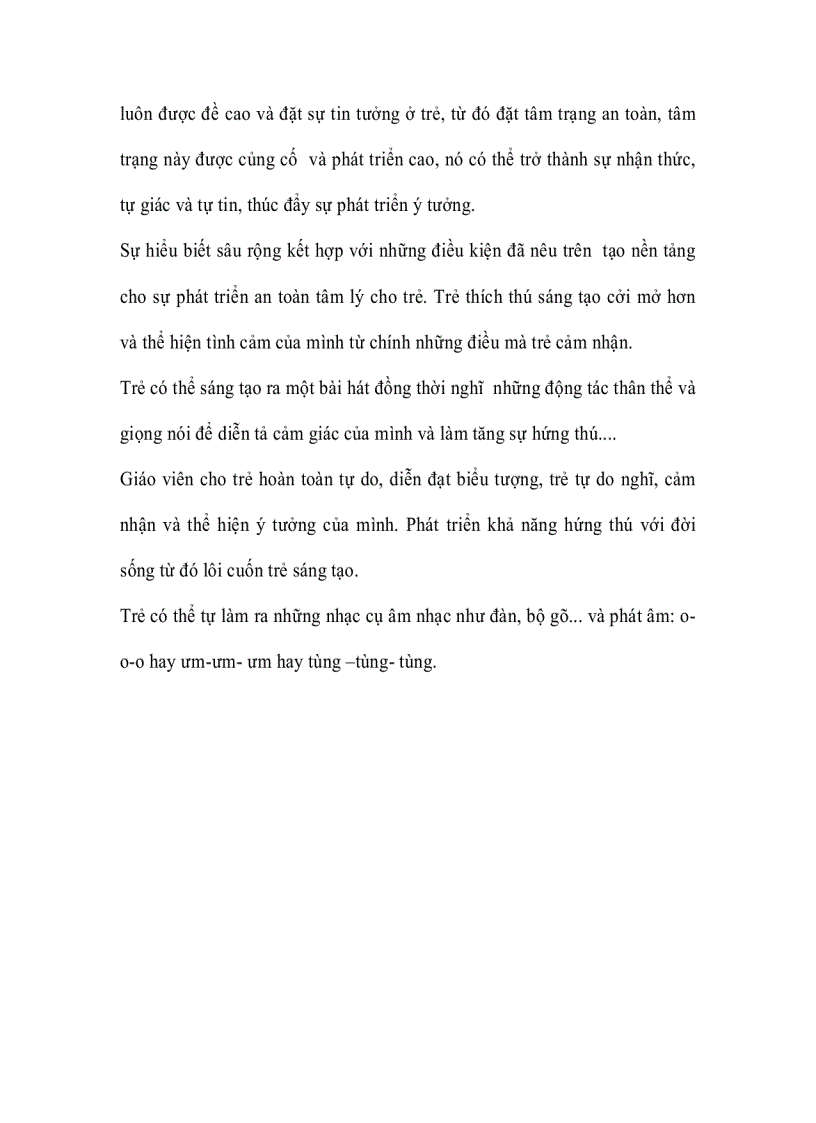 image for page Giúp trẻ phát triển trí tuệ thông qua giáo dục Âm nhạc