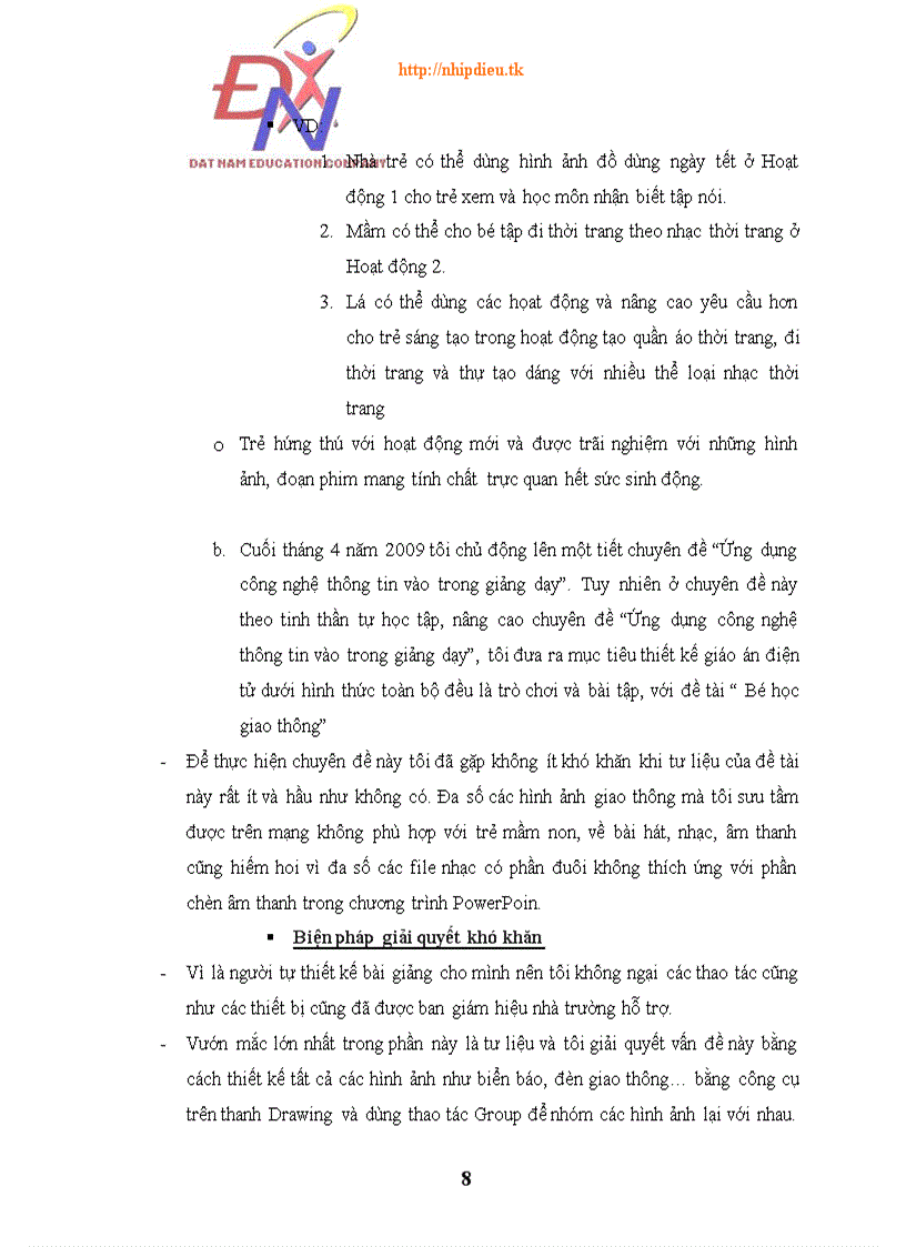 image for page Ứng dụng công nghệ thông tin vào trong giảng dạy