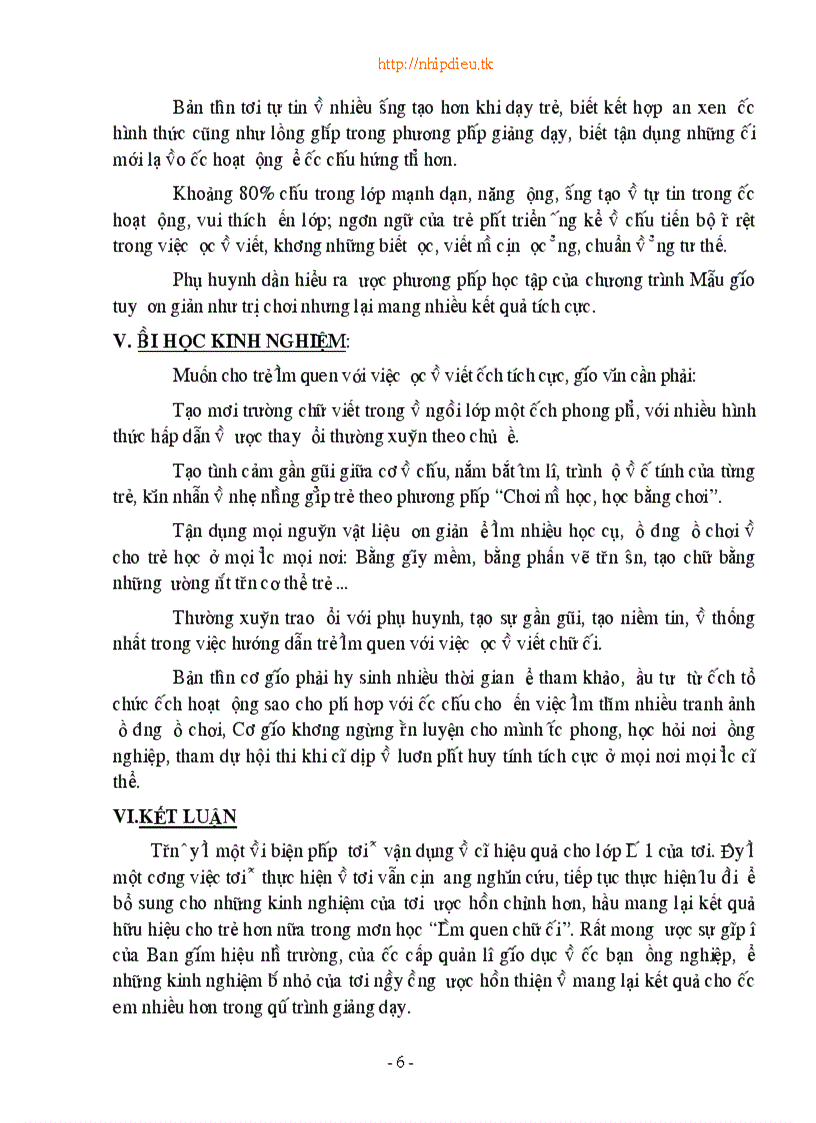 image for page Một vài biện pháp giúp trẻ học tốt môn Làm Quen Chữ Cái