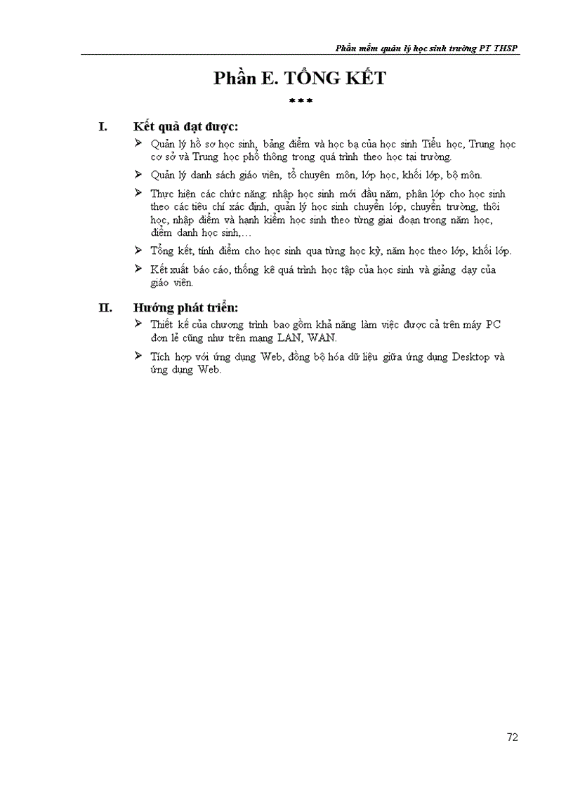 image for page Xây dựng chương trình quản lý học sinh trường phổ thông thực hành sư phạm ứng dụng desktop