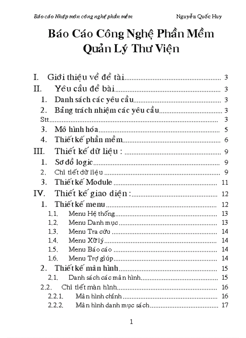 image for page Nhập môn công nghệ phần mềm quản lý thư viện