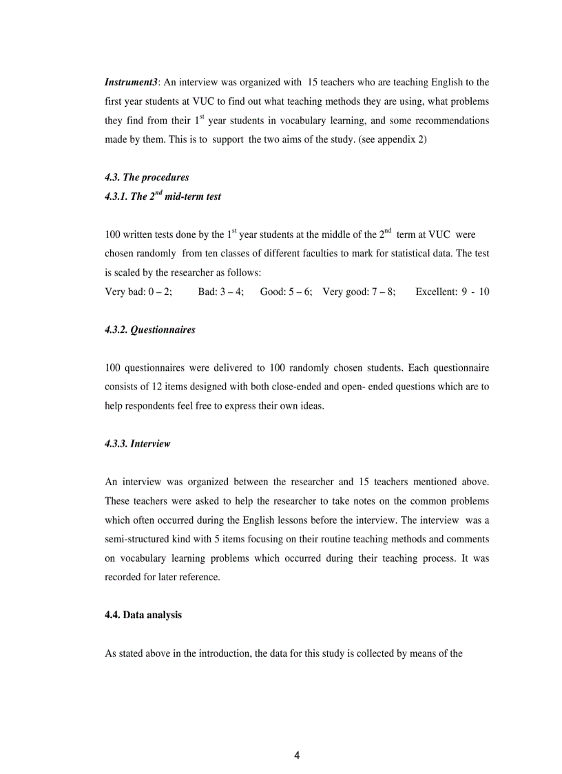 A case study on common problems in learning business english vocabualry in the book business basics faced by the 1st year students at vietnam university of commerce and some suggested solutions