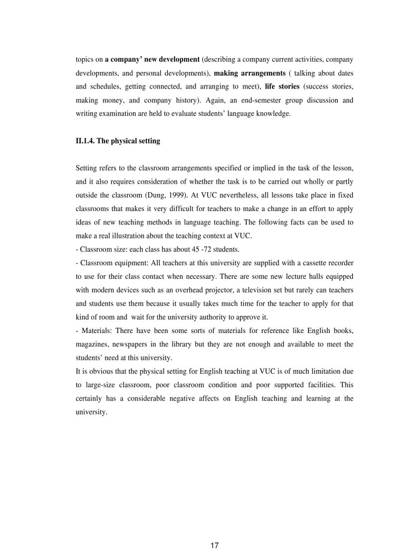 image for page A case study on common problems in learning business english vocabualry in the book business basics faced by the 1st year students at vietnam university of commerce and some suggested solutions