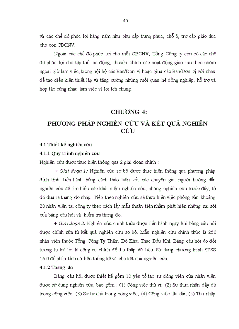 image for page Các yếu tố ảnh hưởng đến sự động viên nhân viên tại tổng công ty thăm dò khai thác dầu khí