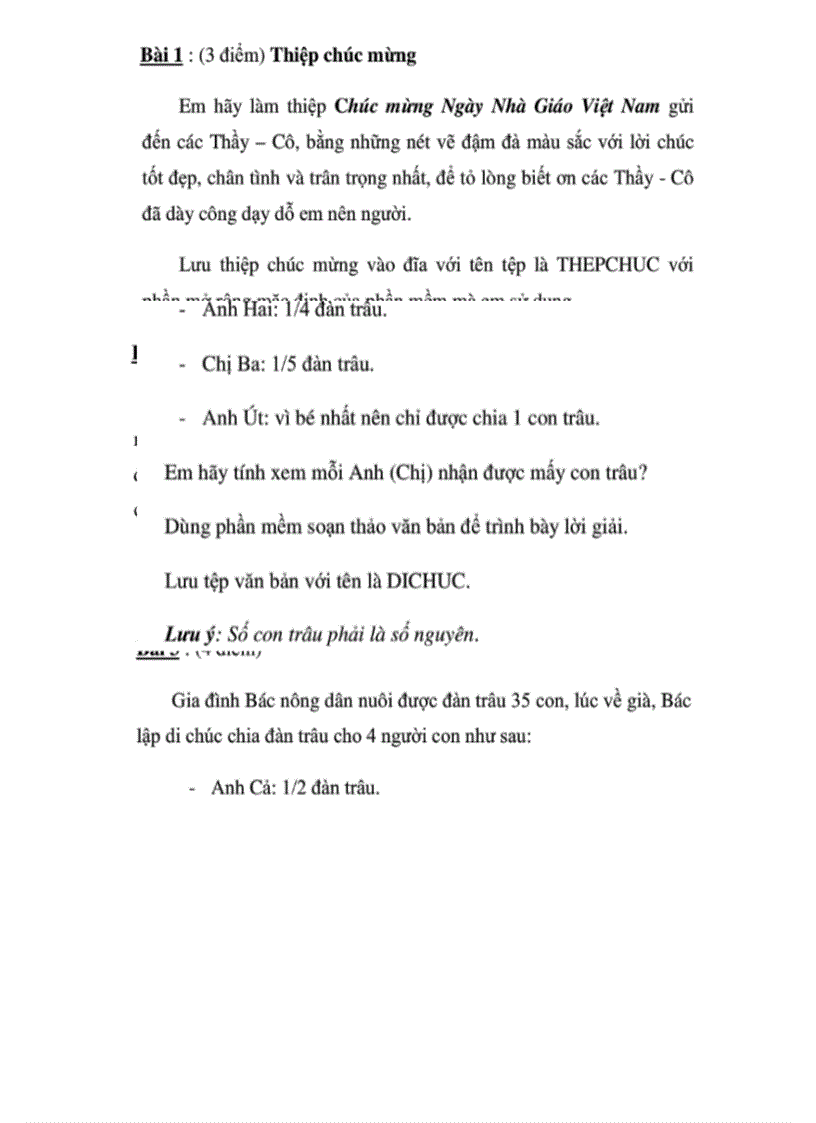 image for page Đề thi tin học trẻ tỉnh Quảng trị