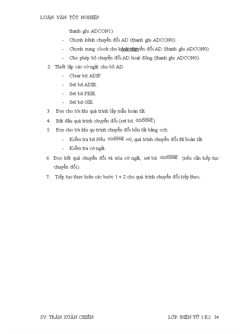 image for page Nghiên cứu về vi điều khiển PIC 16F877A và một số ứng dụng Nghiên cứu và thiết kế bộ KIT PIC 16F877A