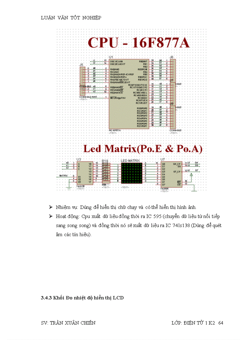 image for page Nghiên cứu về vi điều khiển PIC 16F877A và một số ứng dụng Nghiên cứu và thiết kế bộ KIT PIC 16F877A