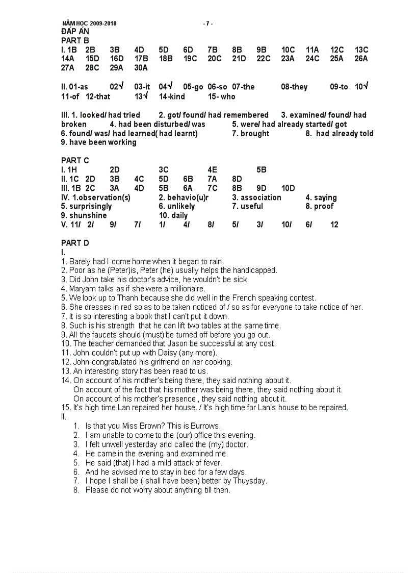 image for page Kỳ thi tuyển dội học sinh giỏi dự thi vòng tỉnh vòng 2 môn tiếng anh