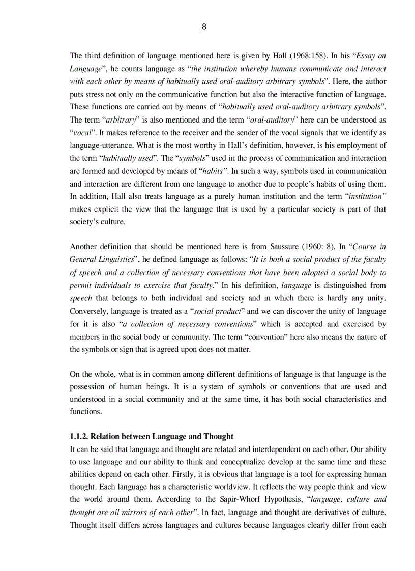 image for page A Contrastive Analysis of metaphors relating to parts of human body in English and Vietnamese