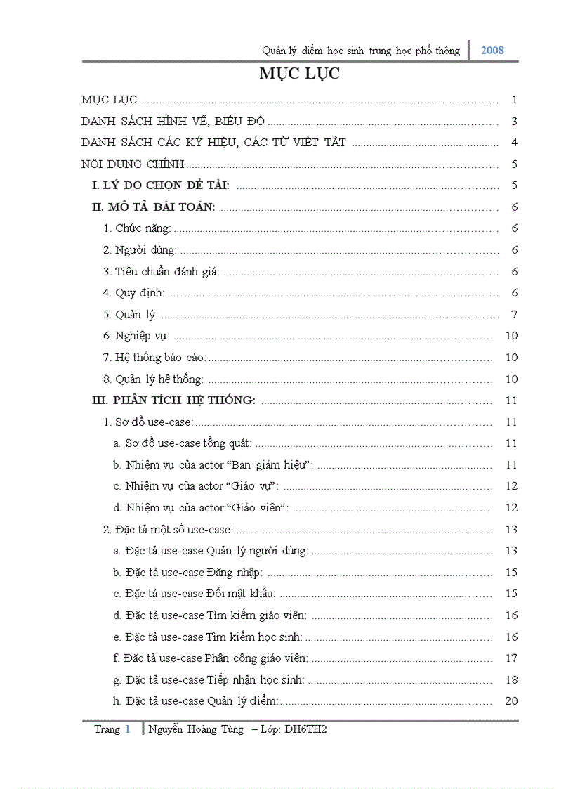 image for page Quản lý điểm học sinh trung học phổ thông