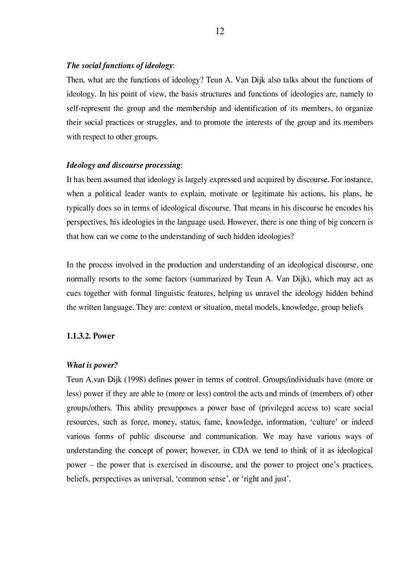 image for page A Critical discourse analysis of President Bush s speech outlining Strategy for Victory in Iraq