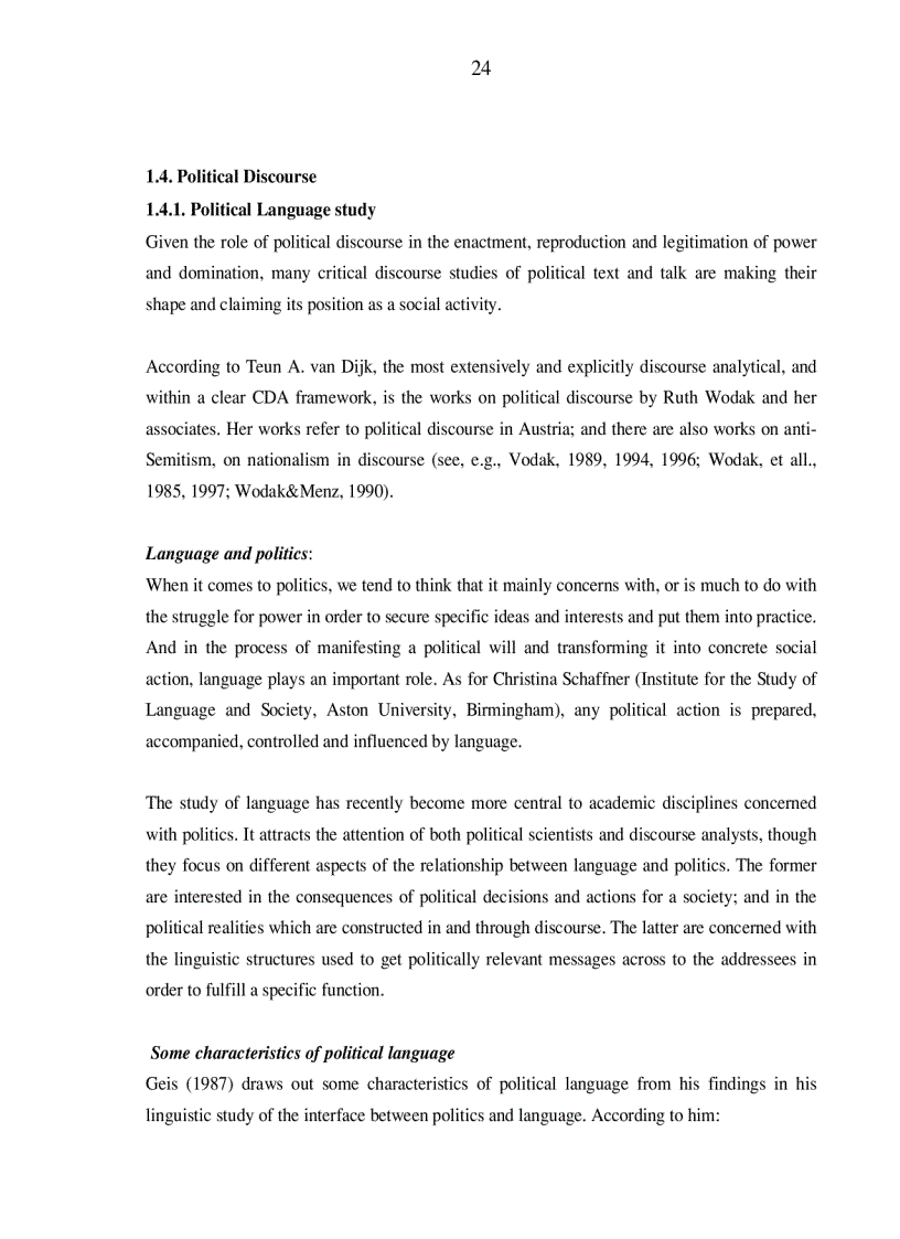 image for page A Critical discourse analysis of President Bush s speech outlining Strategy for Victory in Iraq