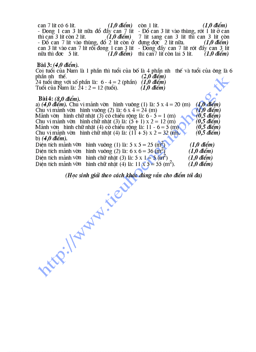 image for page Đề thi giao lưu toán tuổi thơ lớp 3