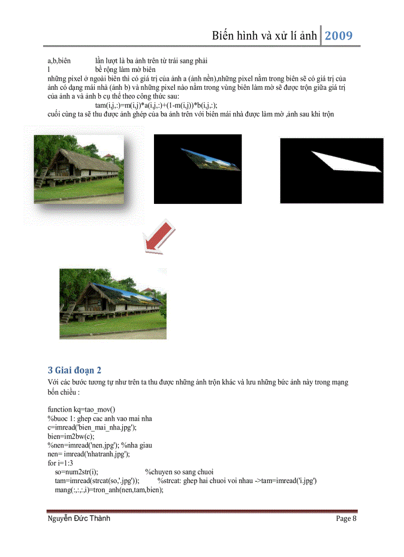 image for page Biến hình xử lý ảnh đưa ảnh lên mái nhà