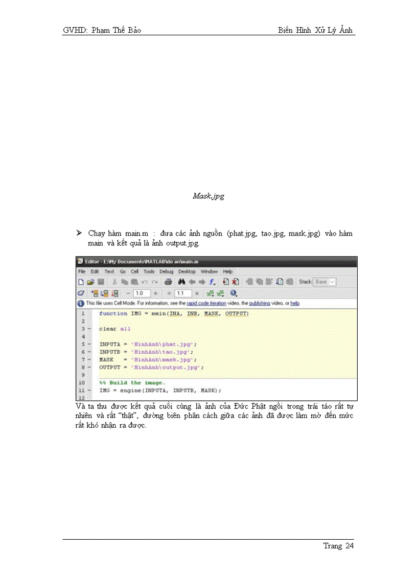 image for page Biến hình xử lý ảnh Đưa con mắt vào trong lòng bàn tay