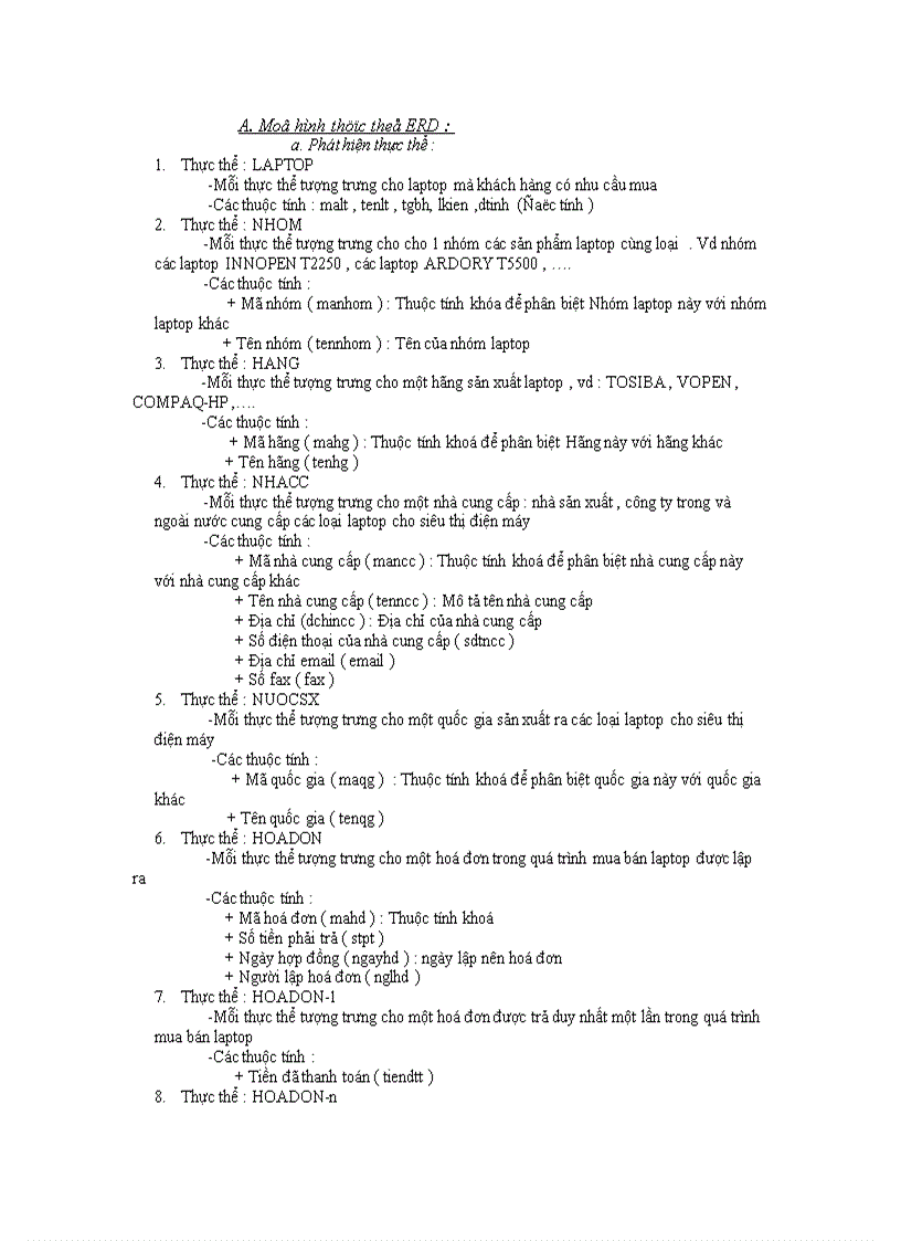 image for page Phân tích và thiết kế hệ thống quản lý mua bán laptop ở siêu thị điện máy