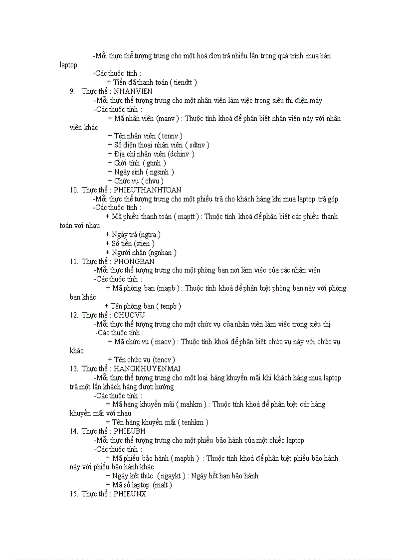 image for page Phân tích và thiết kế hệ thống quản lý mua bán laptop ở siêu thị điện máy