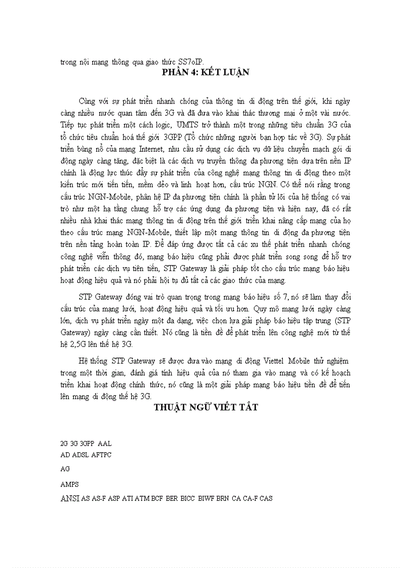 image for page Nghiên cứu xây giải pháp báo hiệu tập trung STP Gateway cho mạng di động