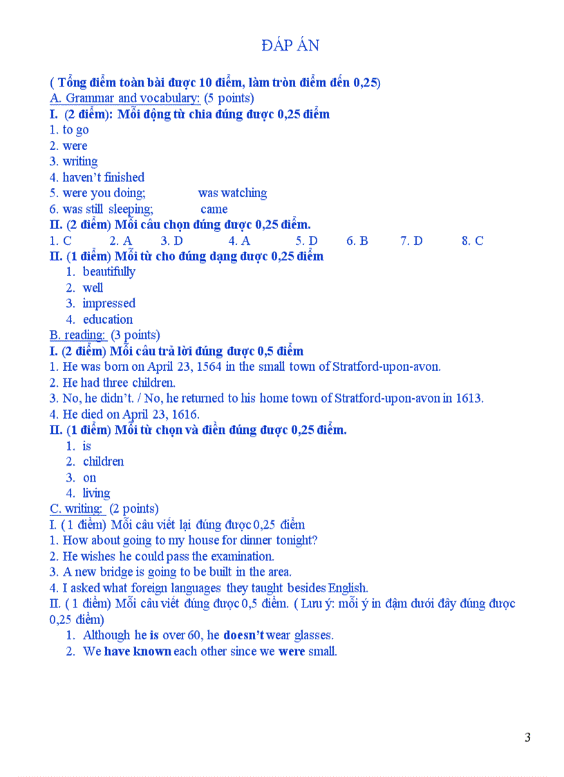 image for page Đề thi thử tiếng anh 10