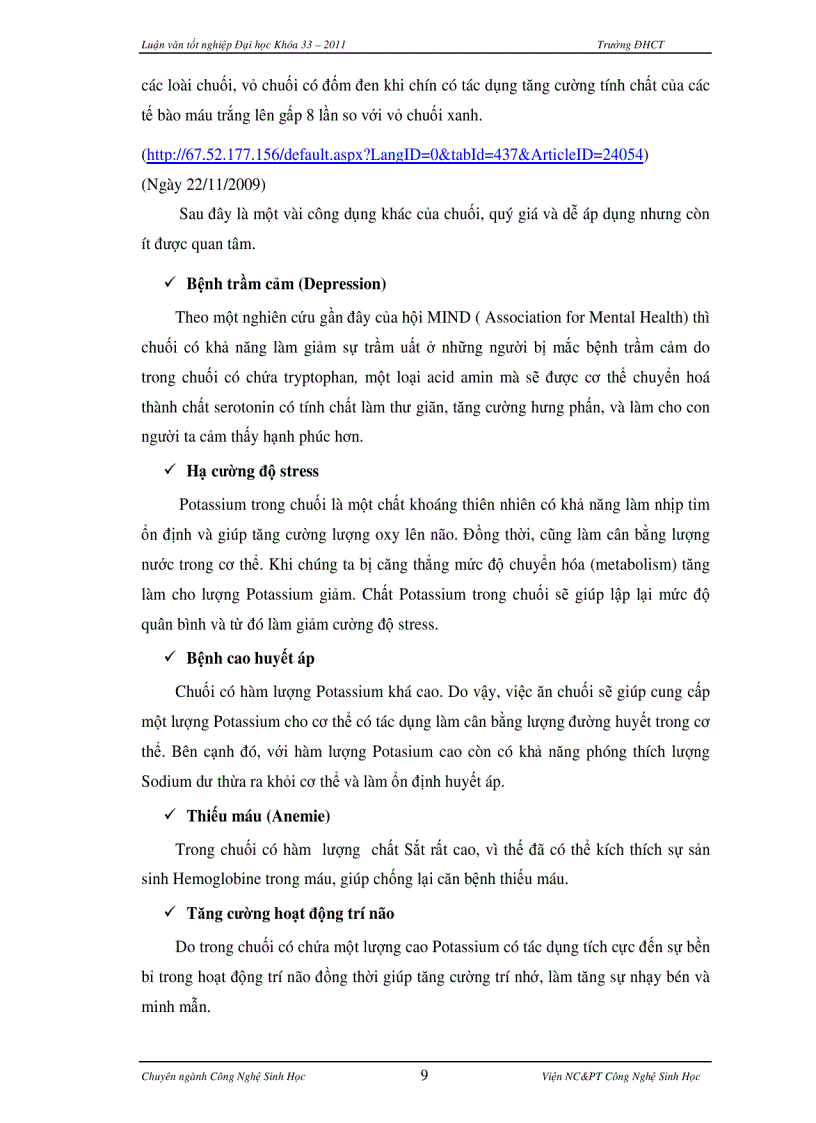 image for page Khảo sát ảnh hưởng của chất khử trùng vào hiệu quả nuôi cấy và ảnh hưởng của chất điều hòa sinh trưởng tới khả năng nhân chồi của Chuối Tiêu Hồng Hưng Yên