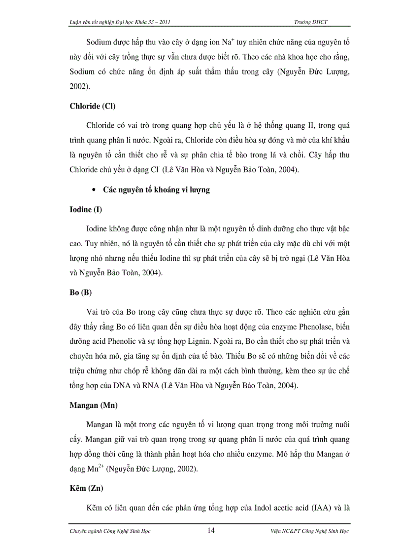 image for page Khảo sát ảnh hưởng của chất khử trùng vào hiệu quả nuôi cấy và ảnh hưởng của chất điều hòa sinh trưởng tới khả năng nhân chồi của Chuối Tiêu Hồng Hưng Yên