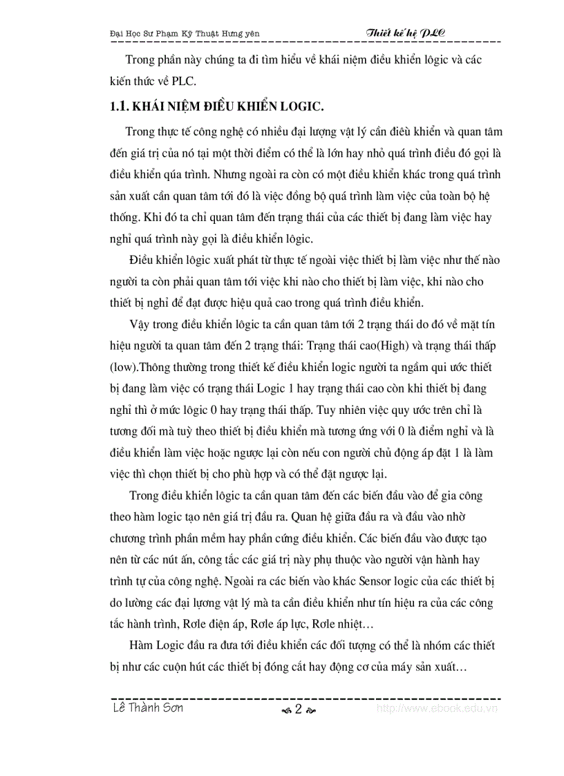 image for page Thiết kế hệ PLC