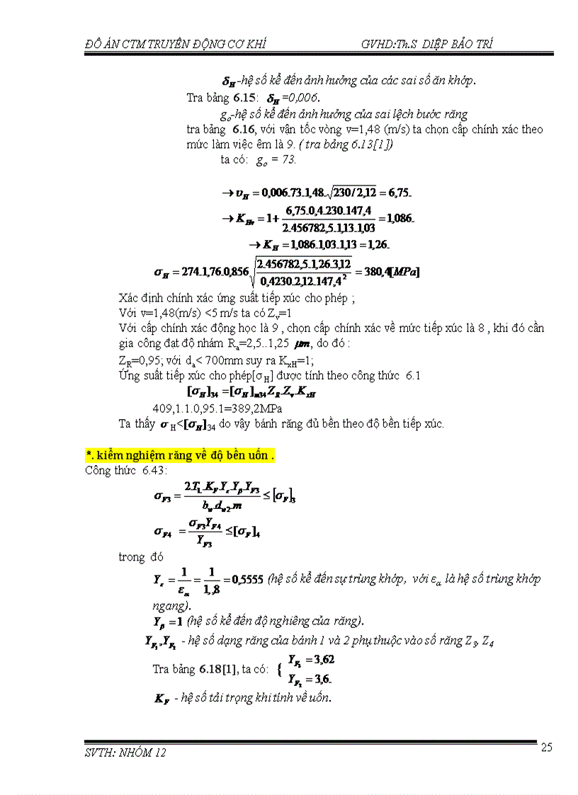 image for page Thiết kế Hộp Giảm Tốc Hai Cấp Khai Triển