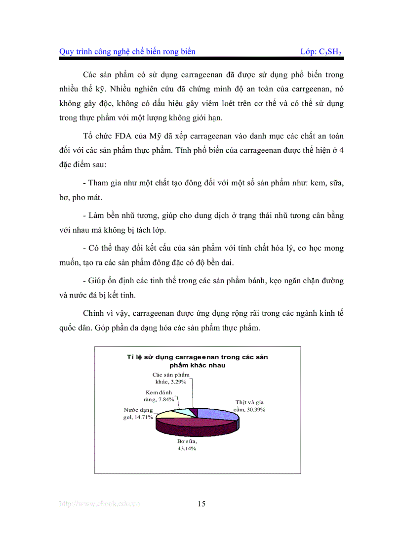 image for page Quy trình công nghệ chế biến rong biển